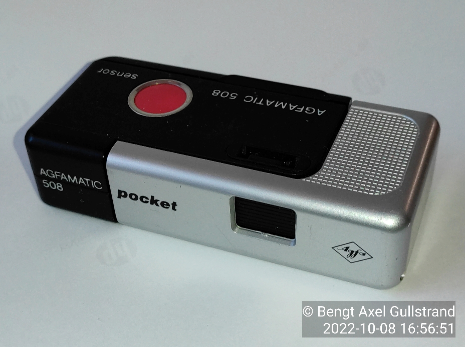 Agfa Agfamatic 508 med sensor